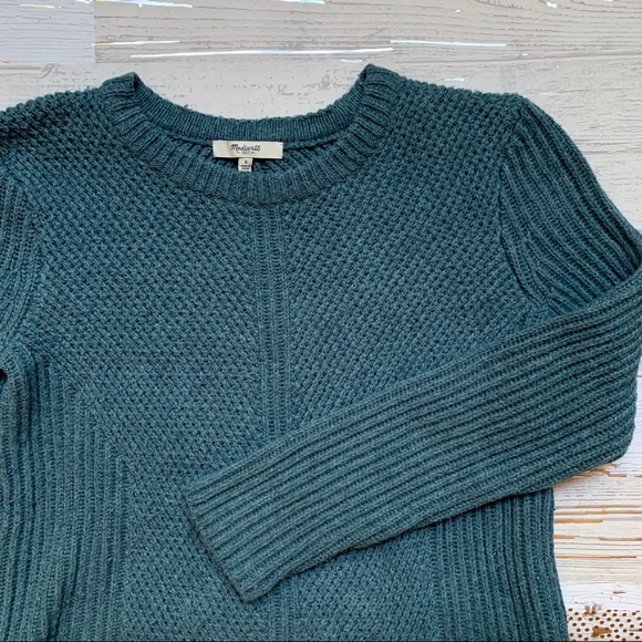 Madewell Sweaters - Madewell Holcomb Textured High-Low Hem Sweater